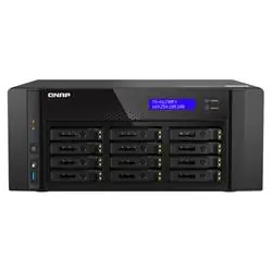 QNAP TS-h1290FX-7302P-128G / 12x HDD / AMD 7302P 3.3 GHz / 128 GB DDR4 / 3.5