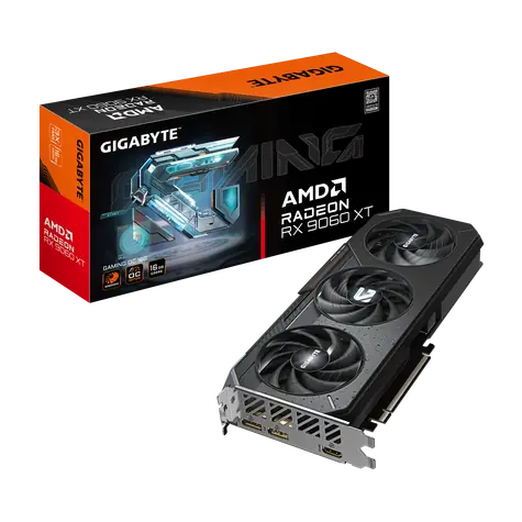 GIGABYTE Radeon RX 9060 XT GAMING OC 16GB / 3320MHz / 16GB GDDR6 / 1x HDMI + 2x DP / 450W (8)
