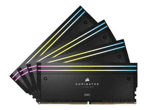 Corsair Dominator Titanium RGB 96GB (2x48) DDR5 6600MHz / C32 / DIMM / XMP 3.0