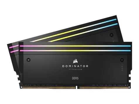 Corsair Dominator Titanium RGB 96GB (2x48) DDR5 7000MHz / C40 / DIMM / XMP 3.0