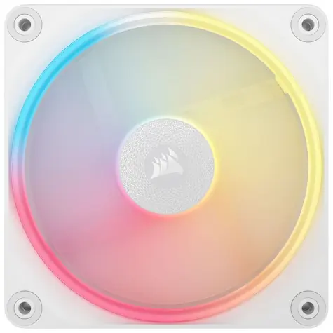 Corsair iCUE LINK LX120-R RGB bílá / 120 mm / 36 dB @ 2400 RPM / 70 CFM / PWM