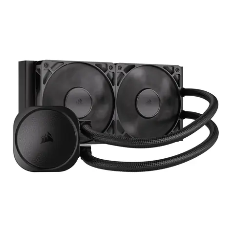 Corsair NAUTILUS 240 černá / 2x 120mm / 36dB / 300-2100 RPM / 72.8CFM / Intel + AMD