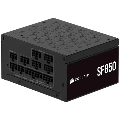 Corsair SF850 / 850W / 80PLUS Platinum / Plně modulární / 92 mm / Aktivní PFC