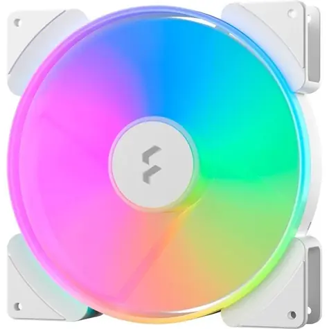 Fractal Design Prisma AL 18 ARGB PWM bílá / 180mm / 37.4 dB @ 1200 RPM / 146 CFM / 4-pin PWM