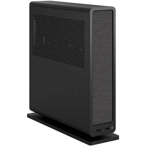 Fractal Ridge černá / mITX / 2x USB-A 3.0 / 1x USB-C 3.1 / 2x 120mm / bez zdroje 