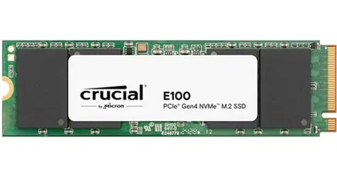 Crucial E100 1TB / M.2 SSD 2280 / PCIe 4.0 / R:5000MBs / W:3000MBs / 3y