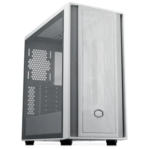 Cooler Master MasterBox 600 Lite bílá / ATX / 1x USB-A 3.0 & 1x USB-C 3.1 / bez zdroje / průhledná bočnice