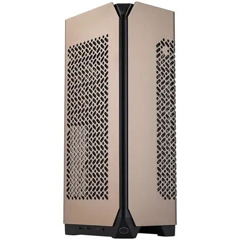 Cooler Master Ncore 100 MAX hnědá / mITX / 2x USB-A 3.0 & 1x USB-C 3.1 / 1x 120mm / 850W / 80PLUS GOLD 