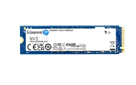 Kingston NV3 SSD 1TB / M.2 2230 / PCIe 4.0 NVMe / R:6000MBps / W:4000MBps