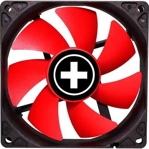 Xilence XF041 Performance C červená / 92mm ventilátor / 22 dB @ 1800 RPM / Hydro Bearing / 32.1 CFM / 4-Pin PWM