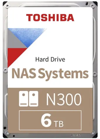 Toshiba N300 NAS 6TB (Bulk) / 3.5
