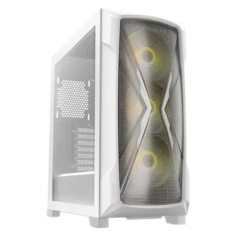 Antec Gamer Dark Phantom DP505 bílá / E-ATX / 2x USB-A 3.0 / 1x USB-C 3.2 Gen 2 / 3x 120mm RGB / bez zdroje