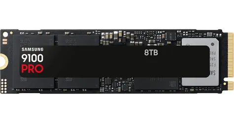 SAMSUNG 9100 PRO 8TB / SSD / M.2 NVMe Gen 5 / R: 14800MBps / W: 13400 MBps / 5y 