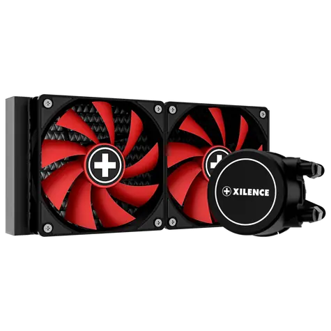 Xilence LiQuRizer LQ240 černá / 2x 120mm / TDP 300W / 32.2 dB @ 1800 RPM / AMD + intel