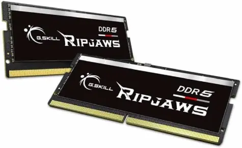 G.Skill Ripjaws 32GB (2x 16GB) 5600MHz / DDR5 / CL40 / SO-DIMM / 1.1V / XMP 3.0
