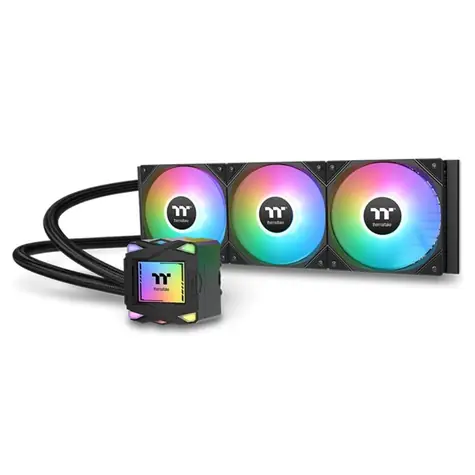 Thermaltake LA360 ARGB Sync černá / AIO vodní chladič CPU / 3x 120mm / 2500 RPM @ 38.35 dB / 79.3 CFM 