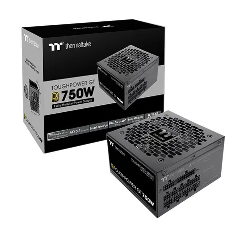 Thermaltake Toughpower GT 750W černá / aktivní PFC / 120mm ventilátor / 80PLUS Gold  / modulární
