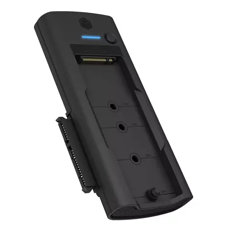 Icy Box IB-180MS-C31 černá / dokovací stanice / pro M.2 SSD / 2.5/3.5