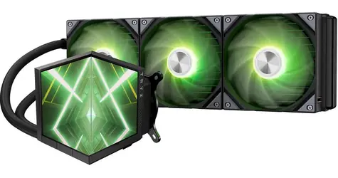 TRYX STAGE ARGB 360 AiO černá / AIO vodní chladič CPU / 3x 120 mm / 28.87dB / AMD + Intel 