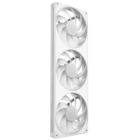 NZXT F420 RGB Core single frame fan unit bílá / Ventilátor / 3x 140mm / Fluid Dynamic Bearing / 34.5 dB @ 2000 RPM