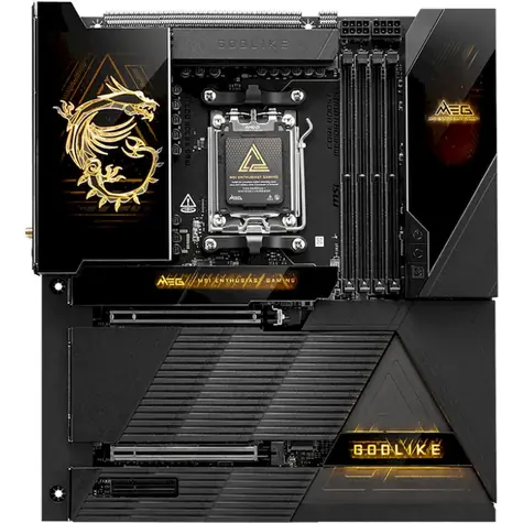 MSI MEG X870E GODLIKE / AMD X870 / DDR5 / SATA III RAID / USB / 5GLAN / M.2 / sc.AM5 / E-ATX