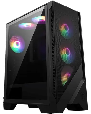 MSI MAG FORGE 120A AIRFLOW černá / ATX / 2x USB 3.2 / bez zdroje / průhledná bočnice