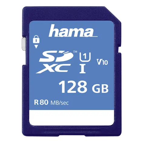 Hama microSDXC 128GB + Adapter / Class 10 / UHS-I / až 80MBs