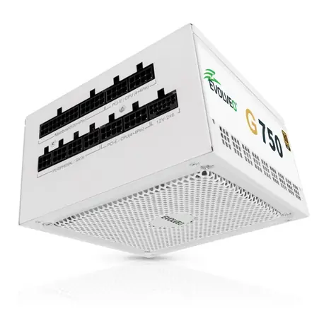 EVOLVEO G750 bílá / zdroj ATX 3.1 / 750W / 80 PLUS Gold / modulární