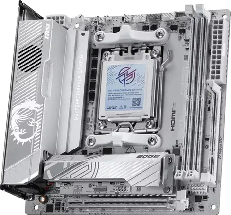 MSI MPG X870I EDGE TI EVO WIFI / AMD X870 / DDR5 / SATA III RAID / USB / 5GLAN / M.2 / Wi-Fi / sc.AM5 / mini-ITX