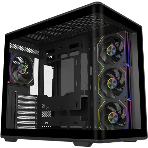 Cooler Master Elite 600 ARGB černá / ATX / 2x USB-A 3.2 / 1x USB-C 3.2 / 4x 120mm ARGB / bez zdroje