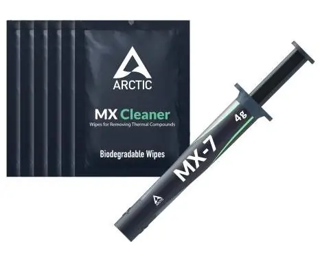 ARCTIC MX-7 4g + 6x MX Cleaner / teplovodivá pasta / viskózní