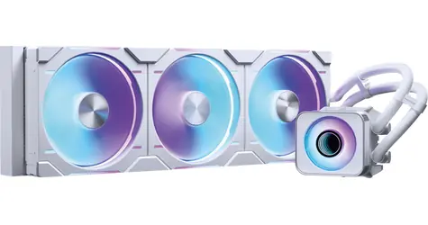 PHANTEKS Glacier One 420D30 X2 DRGB bílá / 3x 140mm / 250-1800 RPM / 71.9 CFM / D-RGB / AMD + Intel