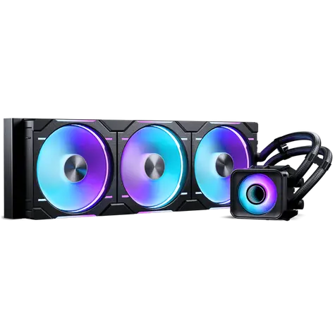 PHANTEKS Glacier One 420D30 X2 DRGB černá / 3x 140mm / 250-1800 RPM / 71.9 CFM / D-RGB / AMD + Intel