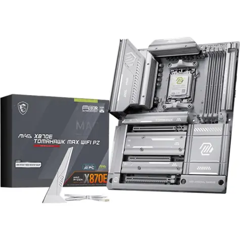 MSI MAG X870E TOMAHAWK MAX WIFI PZ / AMD X870E / DDR5 / SATA III RAID / USB / 5GLAN / M.2 / sc.AM5 / ATX