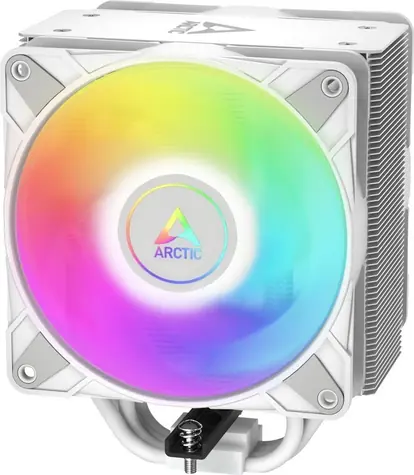 ARCTIC Freezer 36 A-RGB SI bílá / 2x120 mm / 200 - 2000 RPM / 0.3 Sone / 4-pin / pro Intel & AMD