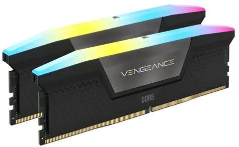 Corsair Vengeance RGB 32GB (2x16GB) 6000MHz černá / DDR5 / PC5-48000 / CL38-44-44-96 / 1.35V
