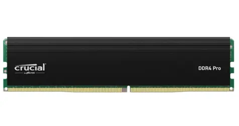 Crucial Pro 16GB (1x16GB) 3200 MHz / DDR4 / DIMM / CL22 / Non-ECC / 1.2V