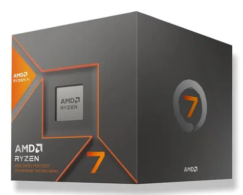 AMD Ryzen 7 8700G @ 4.2GHz / Turbo 5.1GHz / 8C16T / L2 8MB L3 16MB / AM5 / Zen 4 / 65W 