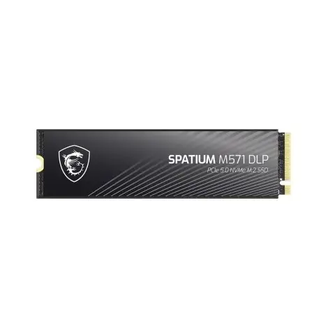 MSI Spatium M571 2TB / M.2 2280 / PCIe Gen5 / 3D NAND flash / R: 14500MBps / W: 11000MBps / MTBF: 1.5mh