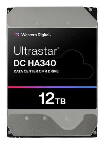 WD Ultrastar DC HA340 12TB / HDD / 3.5