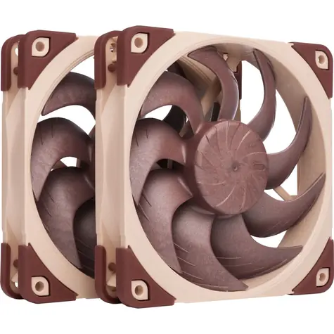 Noctua NF-A12x25 G2 PWM (2ks) / 120mm / SSO2 Bearing / 22.5dB @ 1800RPM / 107.3 m3h / 4-pin