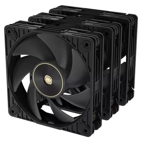 ASUS PROART PF120 3in1 černá / 3x120 mm / Advanced FDB / 1400-3000 RPM / 104.8 CFM / 39 dB