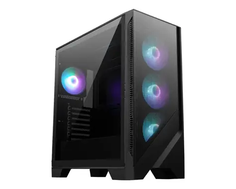 MSI MAG FORGE 321R AIRFLOW černá / ATX / 2x USB-A 3.2 / 4x 120mm / průhledná bočnice / bez zdroje