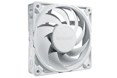 be quiet! Silent Wings Pro 4 120 PWM bílá / 120 mm / Fluid Dynamic Bearing / 36.9 db / 3000 RPM / 4-pin