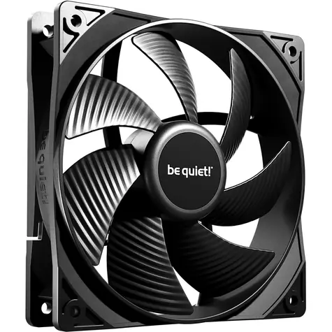 be quiet! PURE Wings 3 PWM (3ks) černá / 120 mm / Rifle Bearing / 25.5 db / 1600 RPM / 4-pin