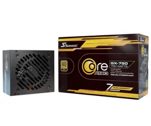 Seasonic Core GX-750-V2 ATX 3.1 černá / 750W / 80+ Gold / modulární / 120 mm ventilátor