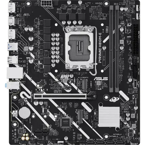 ASUS PRIME H810M-E-CSM / H810 / LGA 1851 / 2x DDR5 / PCIex16 / GLAN / mATX