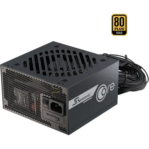 Seasonic CORE GC-850 ATX 3.1 černá / PC výkonný zdroj / 1x 12-pin GPU / 3x PCIe / 850 W / 120 mm