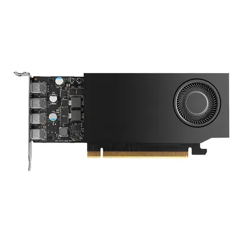 PNY NVIDIA Quadro RTX A400 4GB GDDR6 / 4GB GDDR6 / 64-bit / PCIe x8 4.0 / 4x mDP / 50W