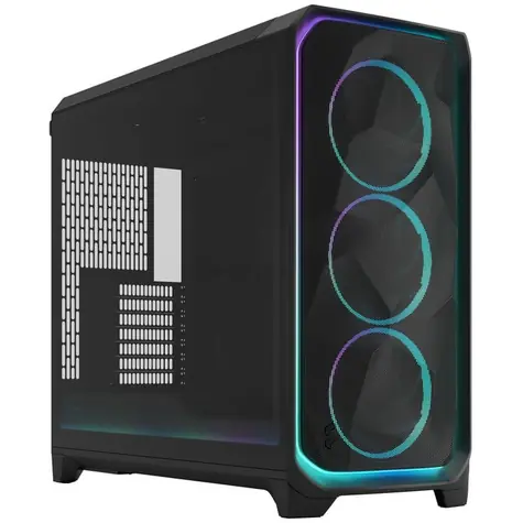 Fractal Design Meshify 3 XL Ambience Pro RGB PC černá / Big-Tower / E-ATX / bez zdroje / průhledná bočnice